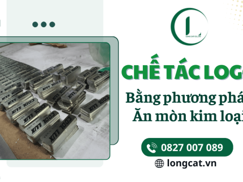 Dịch vụ chế tác logo bằng phương pháp ăn mòn kim loại tại TPHCM