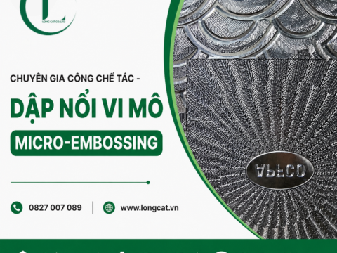Công Nghệ micro-embossing: Dập Nổi Vi Mô Tán Xạ Ánh Sáng