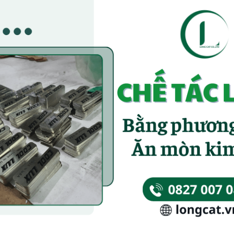 Dịch vụ chế tác logo bằng phương pháp ăn mòn kim loại tại TPHCM